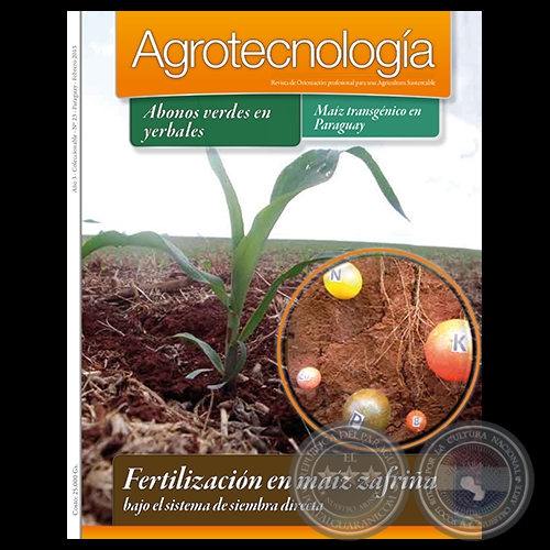 AGROTECNOLOGÍA Revista - AÑO 3 - NÚMERO 23 - FEBRERO 2013 - PARAGUAY
