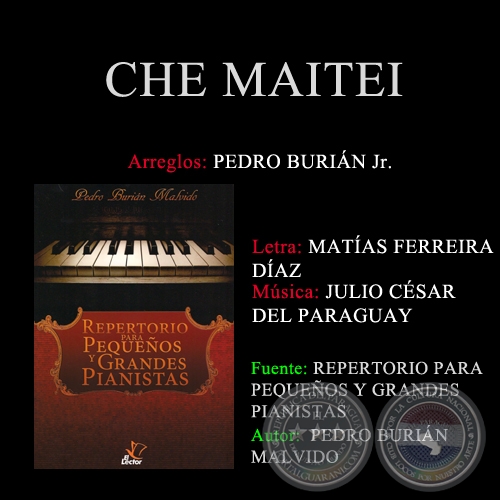 CHE MAITEI - Arreglos PEDRO BURIN MALVIDO