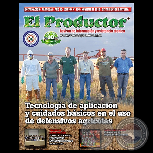 EL PRODUCTOR Revista - AO 10 - NMERO 126 - NOVIEMBRE 2010 - PARAGUAY
