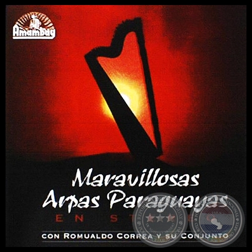 MARAVILLOSAS ARPAS PARAGUAYAS EN STEREO CON ROMUALDO CORREA Y SU CONJUNTO