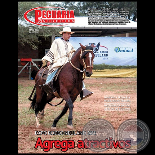 PECUARIA & NEGOCIOS - AO 11 NMERO 130 - REVISTA MAYO 2015 - PARAGUAY