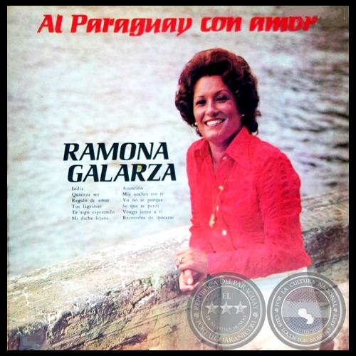 AL PARAGUAY CON AMOR - RAMONA GALARZA - Año 1960