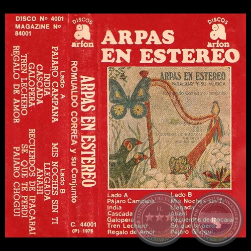 ARPAS EN ESTEREO - ROMUALDO CORREA - Ao 1976