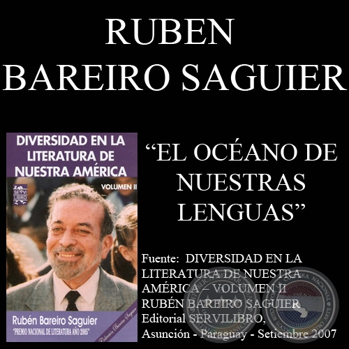 EL OCENO DE NUESTRAS LENGUAS - Discurso de RUBN BAREIRO SAGUIER