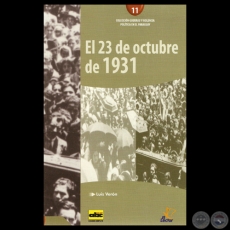 EL 23 DE OCTUBRE DE 1931 - Por LUIS VERN - Ao 2013
