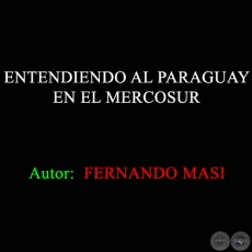 ENTENDIENDO AL PARAGUAY EN EL MERCOSUR - Autor: FERNANDO MASI - Ao 2011