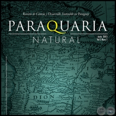 PARAQUARIA NATURAL - JUNIO 2015 - VOLUMEN 3 - NMERO 1