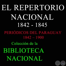 EL REPERTORIO NACIONAL 1842 - 1845