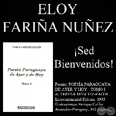 SED BIENVENIDOS! - Poesa de ELOY FARIA NUEZ