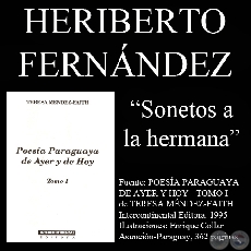SONETOS A LA HERMANA (Poesa de Heriberto Fernndez)