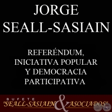 REFERNDUM, INICIATIVA POPULAR Y DEMOCRACIA PARTICIPATIVA (JORGE SEALL-SASIAIN)
