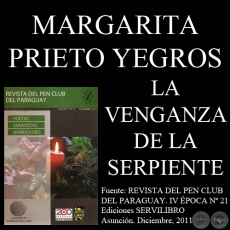 LA VENGANZA DE LA SERPIENTE - Cuento de MARGARITA PRIETO YEGROS