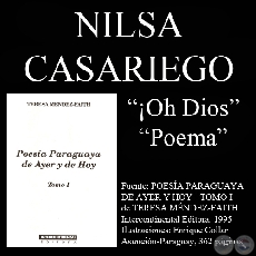 OH DIOS! y POEMA (Poesas de Nilsa Casariego)