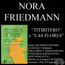 TITIRITERO y LAS FLORES - Poesas de NORA FRIEDMANN