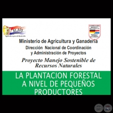 LA PLANTACION FORESTAL A NIVEL DE PEQUEÑOS PRODUCTORES - MAG / GTZ