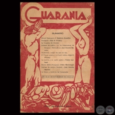 REVISTA GUARANIA - AÑO 3 – N° 25 – NOVIEMBRE 20 DE 1935 - Director: JUAN NATALICIO GONZÁLEZ