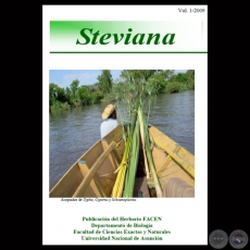 REVISTA STEVIANA - VOLUMEN 1 – AÑO 2009 - Publicación del Herbario FACEN 