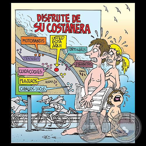 DISFRUTE DE SU COSTANERA - Obra de CAL -  22 de Enero de 2014