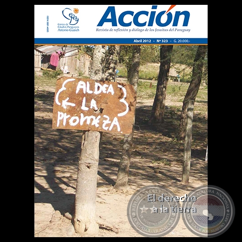 ACCIN N 323 - Revista de reflexin y dilogo de los Jesuitas del Paraguay