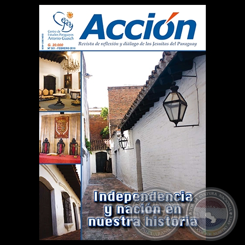 ACCIN N 301 - Revista de reflexin y dilogo de los Jesuitas del Paraguay