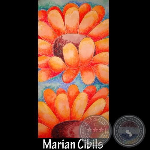 Pintura al leo de Marian Cibils