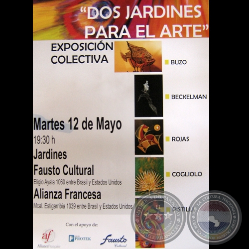 DOS JARDINES PARA EL ARTE - Martes, 12 de Mayo de 2009