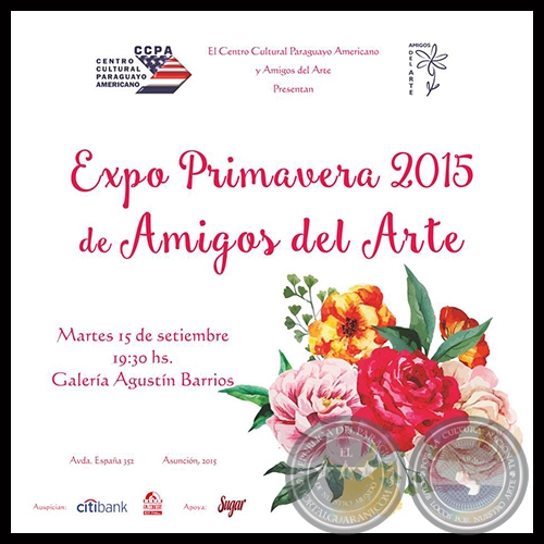 EXPO PRIMAVERA AMIGOS DEL ARTE - CCPA 2015 - Obras de DIANA VELAZTIQUI