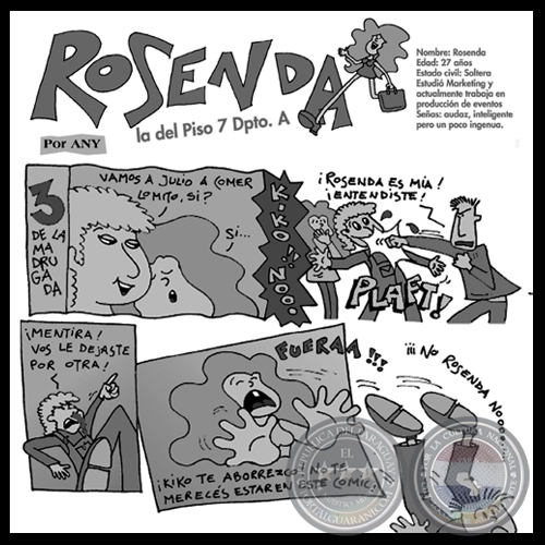 ROSENDA - Personaje de ANY UGHELLI