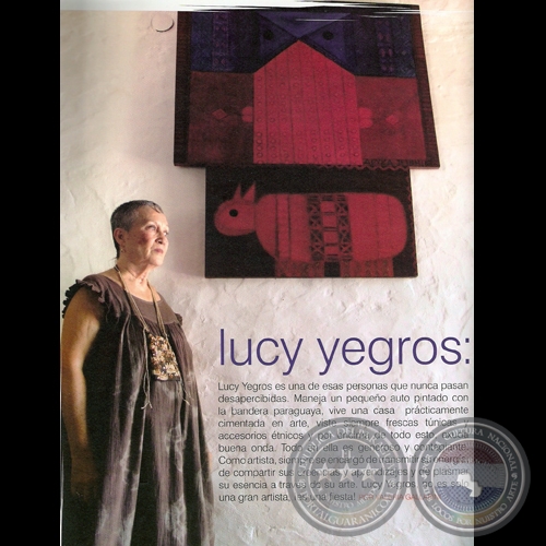 LUCY YEGROS, 2006 - Por VALERIA GALLARINI