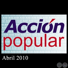 ACCIÓN POPULAR - Abril 2010