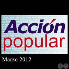 ACCIÓN POPULAR - Marzo 2012
