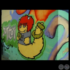 STREET ART: MY 2ND GRAFFITI - Graffiti de LEDA SOSTOA