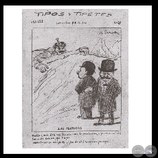 TIPOS Y TIPETES - Ilustración de Miguel Acevedo - Año 1910