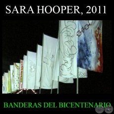 BANDERAS DEL BICENTENARIO, 2011 - Obras de SARA HOOPER