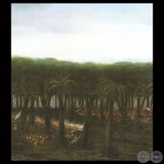 BATALLA DE TUYUT, MAYO 24 DE 1866 - leo sobre tela de CANDIDO LPEZ