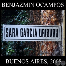 SARA GARCÍA URIBURU, 2008 - Exposición de pinturas de BENJAZMIN OCAMPOS