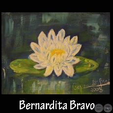 leo sobre lienzo de Bernardita Bravo