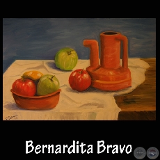 leo sobre lienzo de Bernardita Bravo - Ao 2004