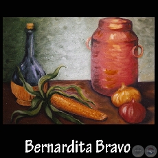 leo sobre lienzo de Bernardita Bravo - Ao 2003