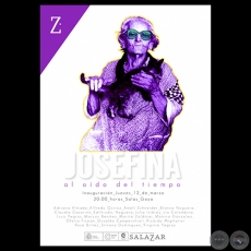 JOSEFINA PLÁ: AL OÍDO DEL TIEMPO, 2015 - Obra de MÓNICA GONZÁLEZ