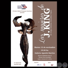 LAS MUJERES DE J. KING, CCPA 2013 - Esculturas de JORGE GONZÁLEZ LÓPEZ