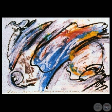 HOMENAJE A S.S. JUAN PABLO II, 1998 - Obra de OSCAR CENTURIN FRONTANILLA
