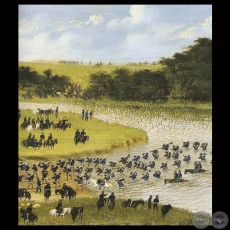 PASAJE DEL ARROYO SAN JOAQUN, 1865 - leo de CANDIDO LPEZ