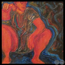 MUJER, circa 1992 - Obra de OFELIA OLMEDO