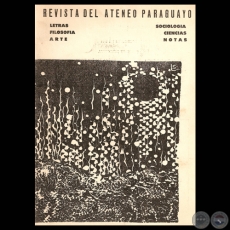 REVISTA DEL ATENEO PARAGUAYO, 1964 - Tapa: LOTTE SCHULTZ