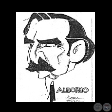 PABLO ALBORNO - PINTOR PARAGUAYO - Ilustración JUAN IGNACIO SORAZÁBAL