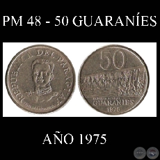 PM 48 - 50 GUARANÍES – AÑO 1975