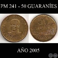 PM 241 - 50 GUARANÍES – AÑO 2005