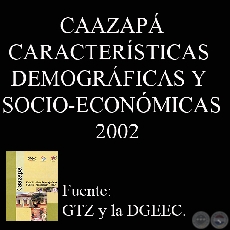 CAAZAP - CARACTERSTICAS DEMOGRFICAS Y SOCIO-ECONMICAS - 2002