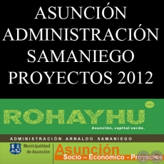 ASUNCIN - SOCIO ECONMICO - PROYECTOS - MUNICIPALIDAD DE ASUNCIN